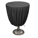 Yuanpgky Wasserdichte Vogeltränken-Abdeckung für den Außenbereich, 210D-Polyester, Schutz vor Regen, Schnee, Staub, passend für Vogeltränken, Springbrunnen, Feuerstellen, Größe S